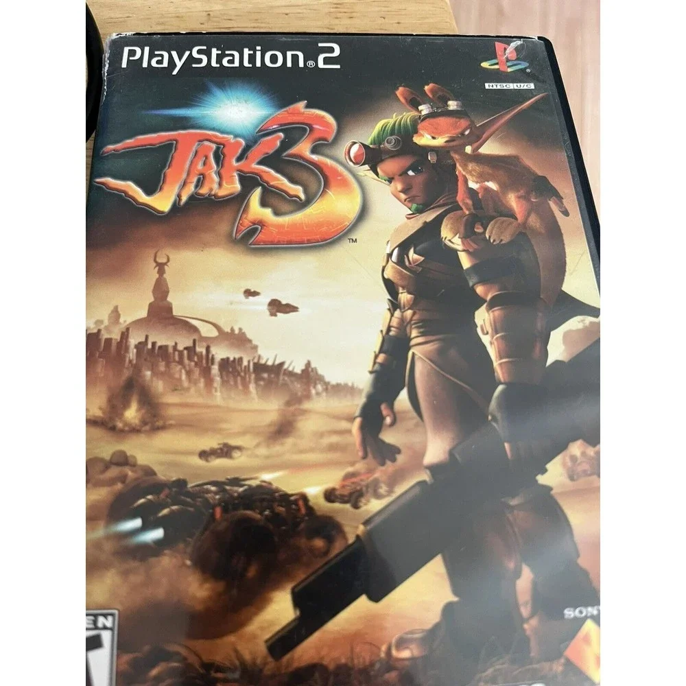 Jak 3 (Sony PlayStation 2 PS2, 2004) Game - Complete with Manual